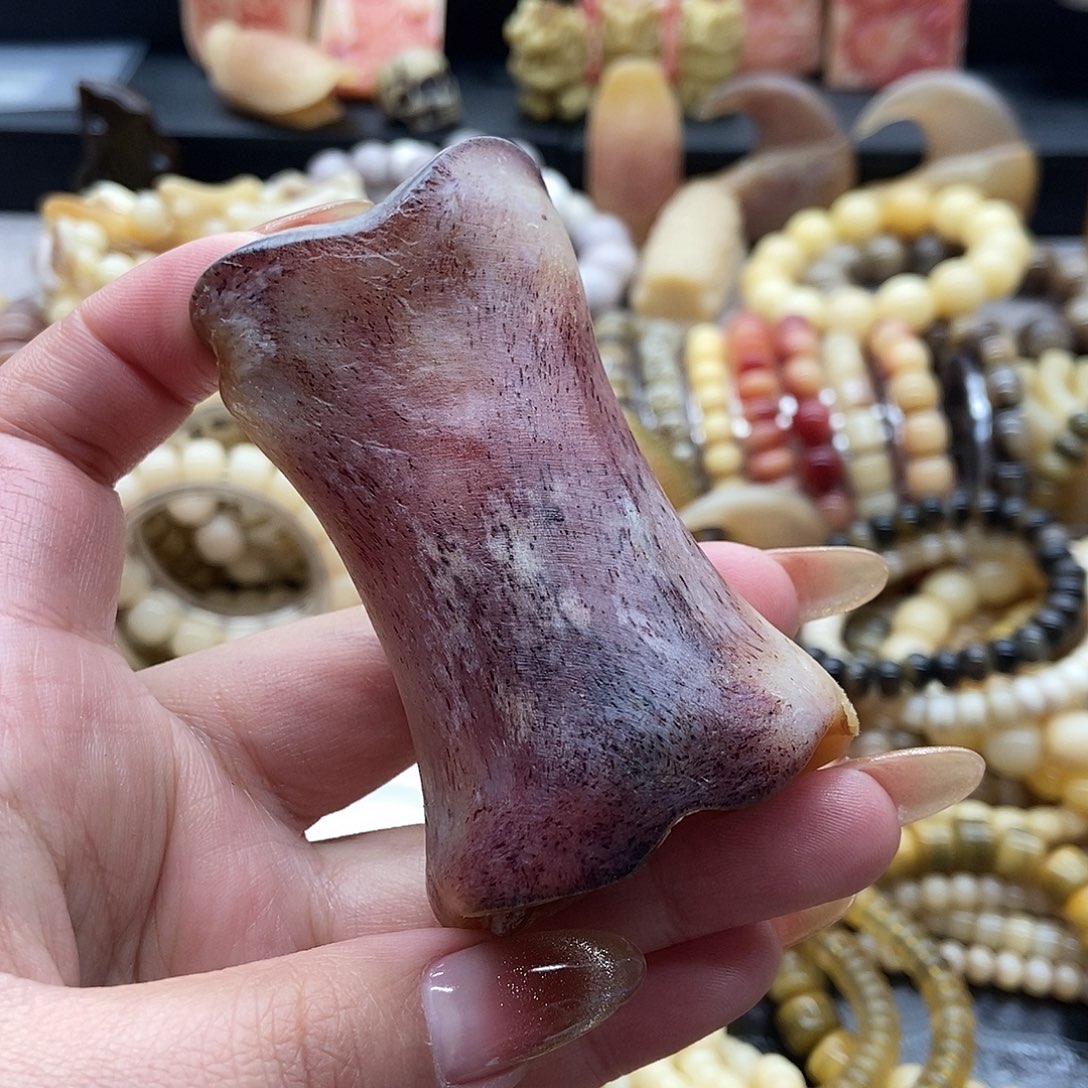 驼骨其他驼骨小棒骨把件