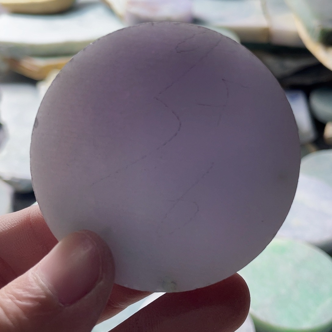 翡翠颈饰未镶嵌毛料100