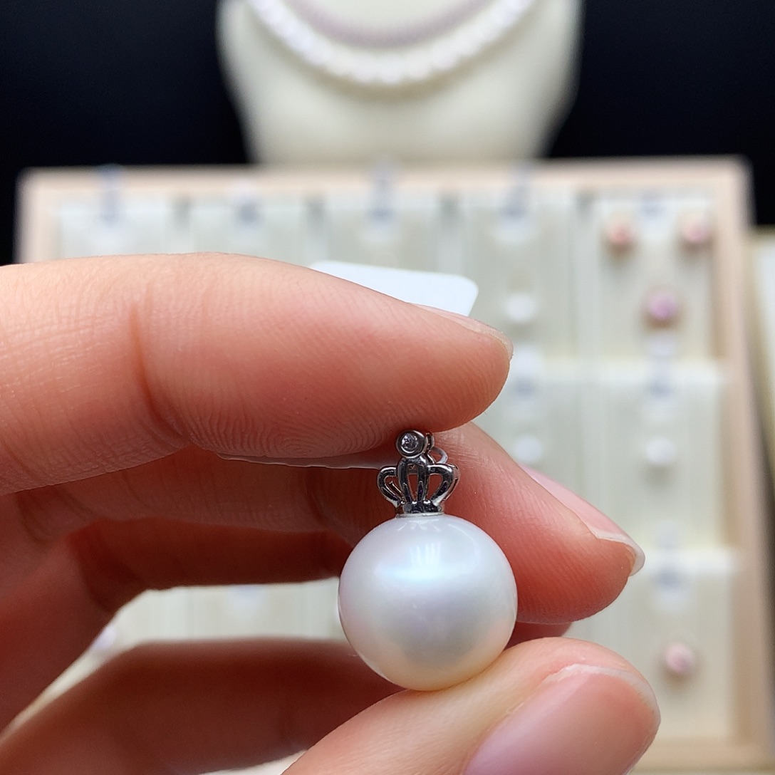 淡水珍珠颈饰合金