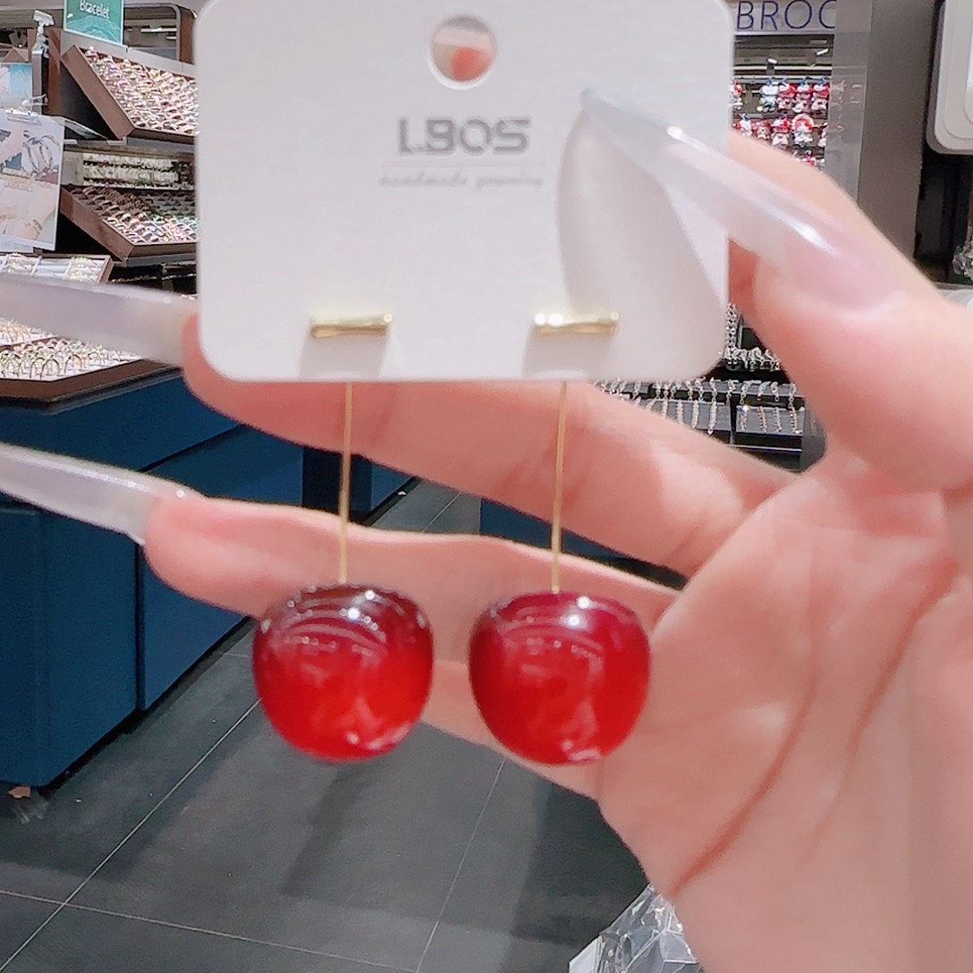 锆石铜合金925银耳环