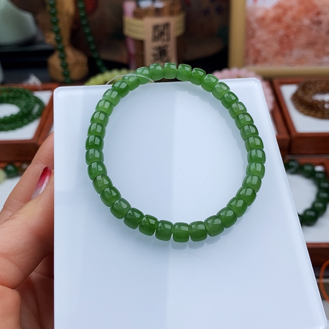 和田玉手链未镶嵌