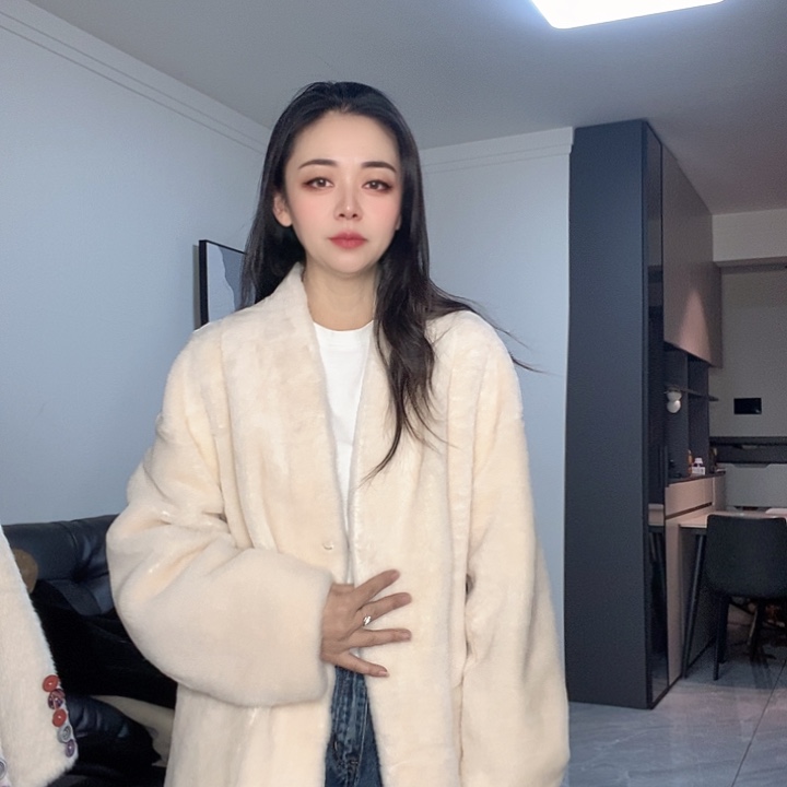 绵羊皮美丽奴皮毛一体M130斤内