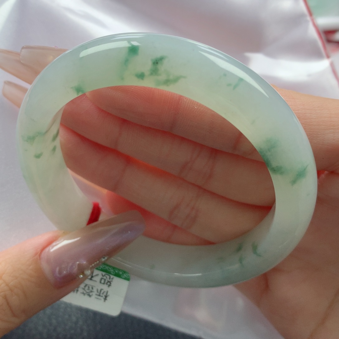未镶嵌手镯翡翠缅甸天然翡翠A货56
