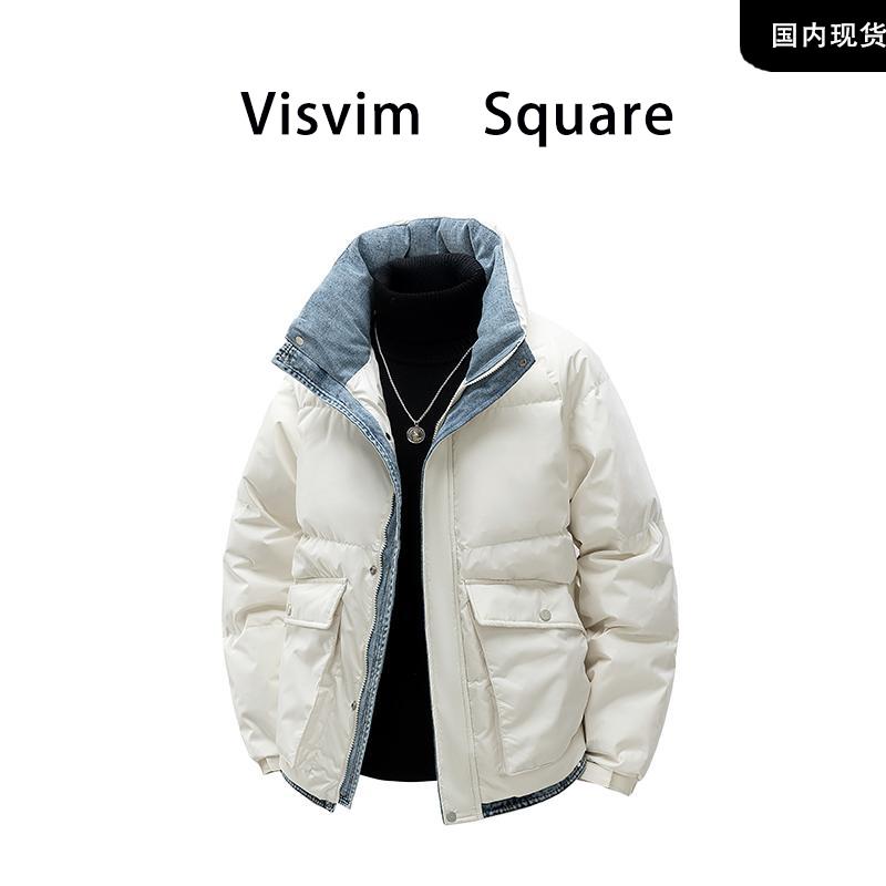 【品牌现货撤柜清仓】VISVIM SQUARE冬季新款羽绒服加厚外套男士