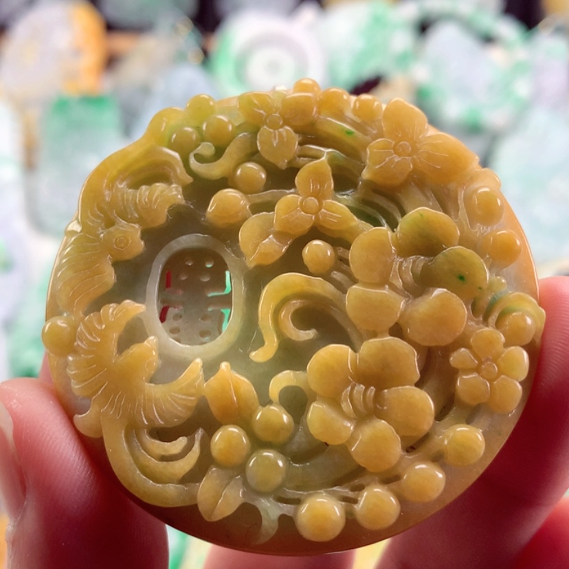 【闪购商品】翡翠吊坠(不含链)未镶嵌