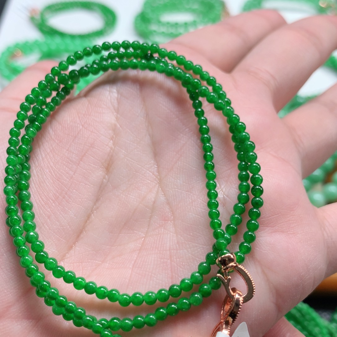 翡翠未镶嵌手链翡翠