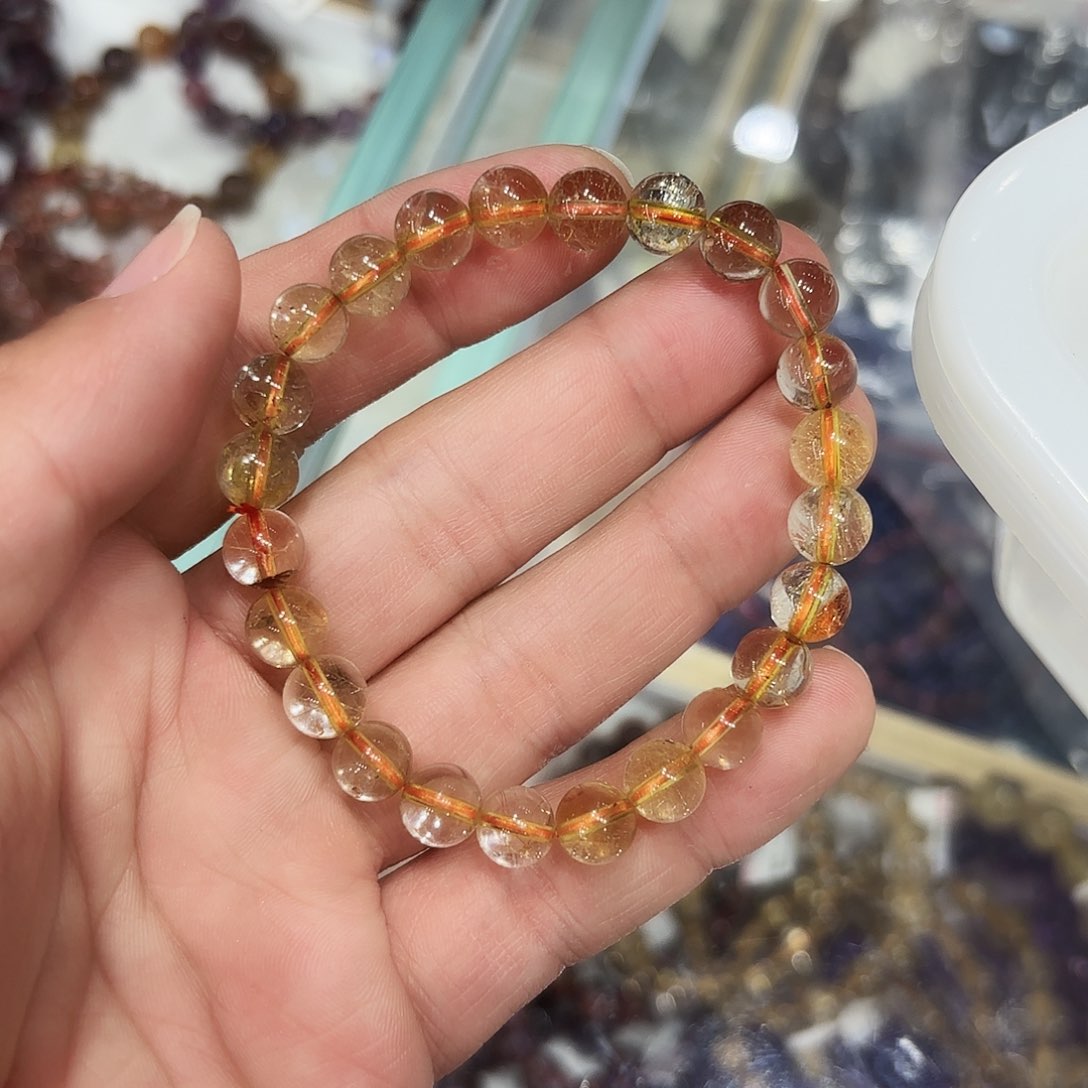 水晶手链未镶嵌水晶