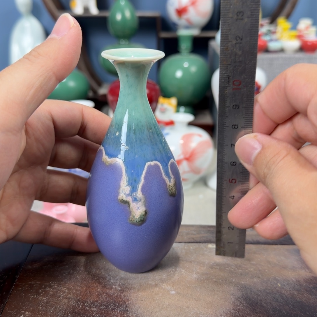 陶瓷手工小花器摆件