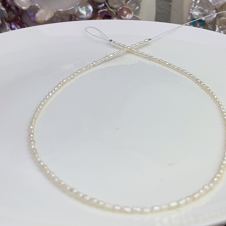 颈饰淡水珍珠银S925镶嵌