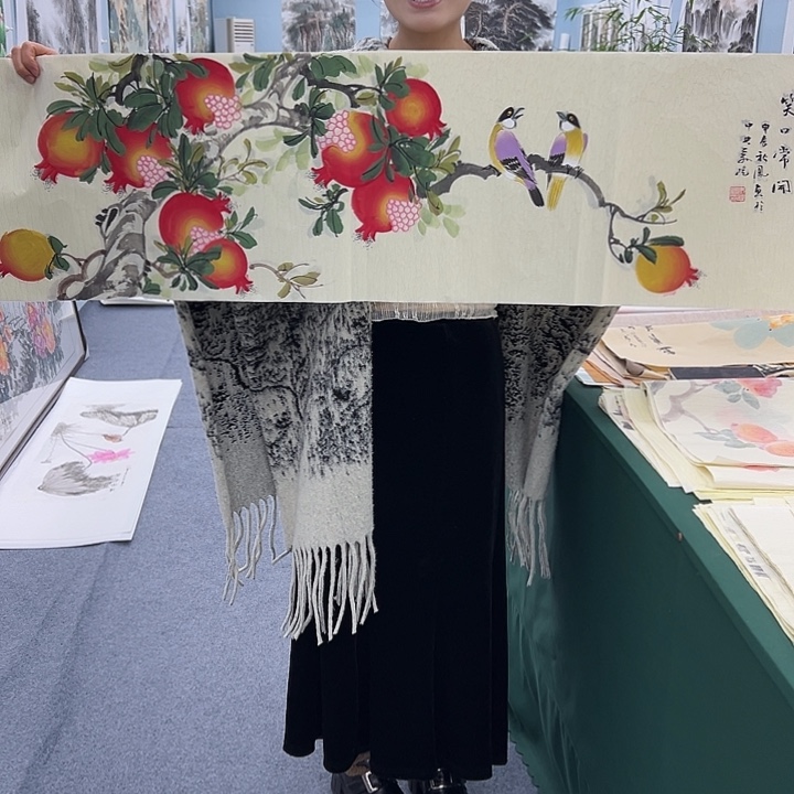 国画手绘国画大捡漏！