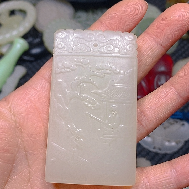 吊坠白玉菩提精选