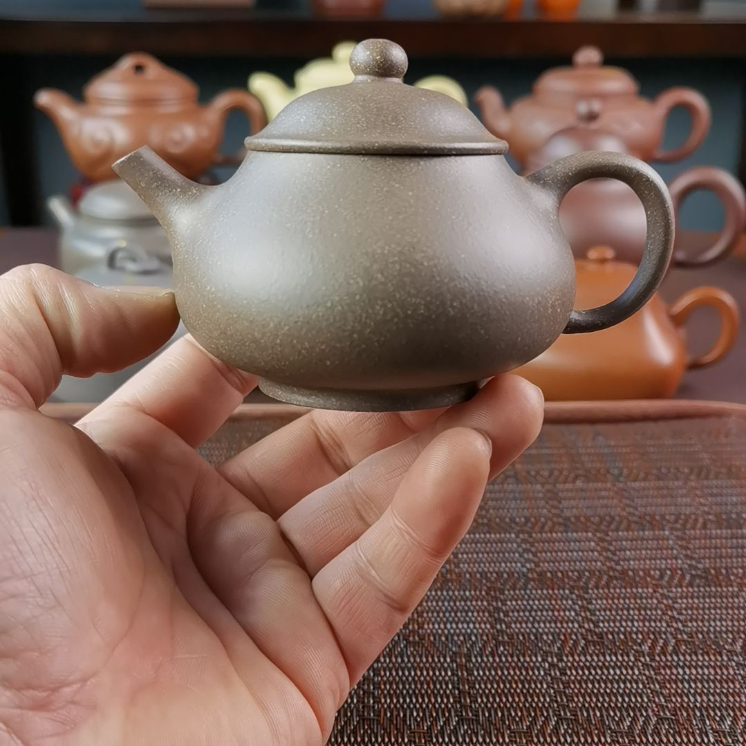 紫砂茶壶青段潘壶170CC