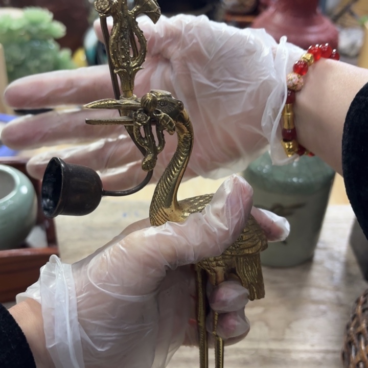 铜古美术置物摆件