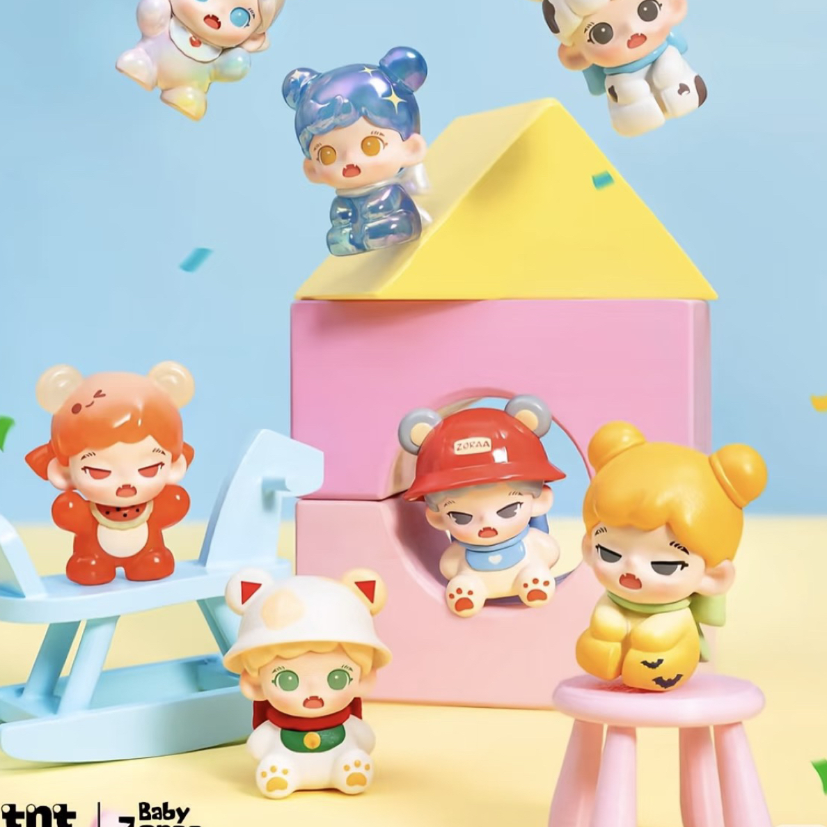【橙子家】妹妹幼稚园系列潮玩萌粒