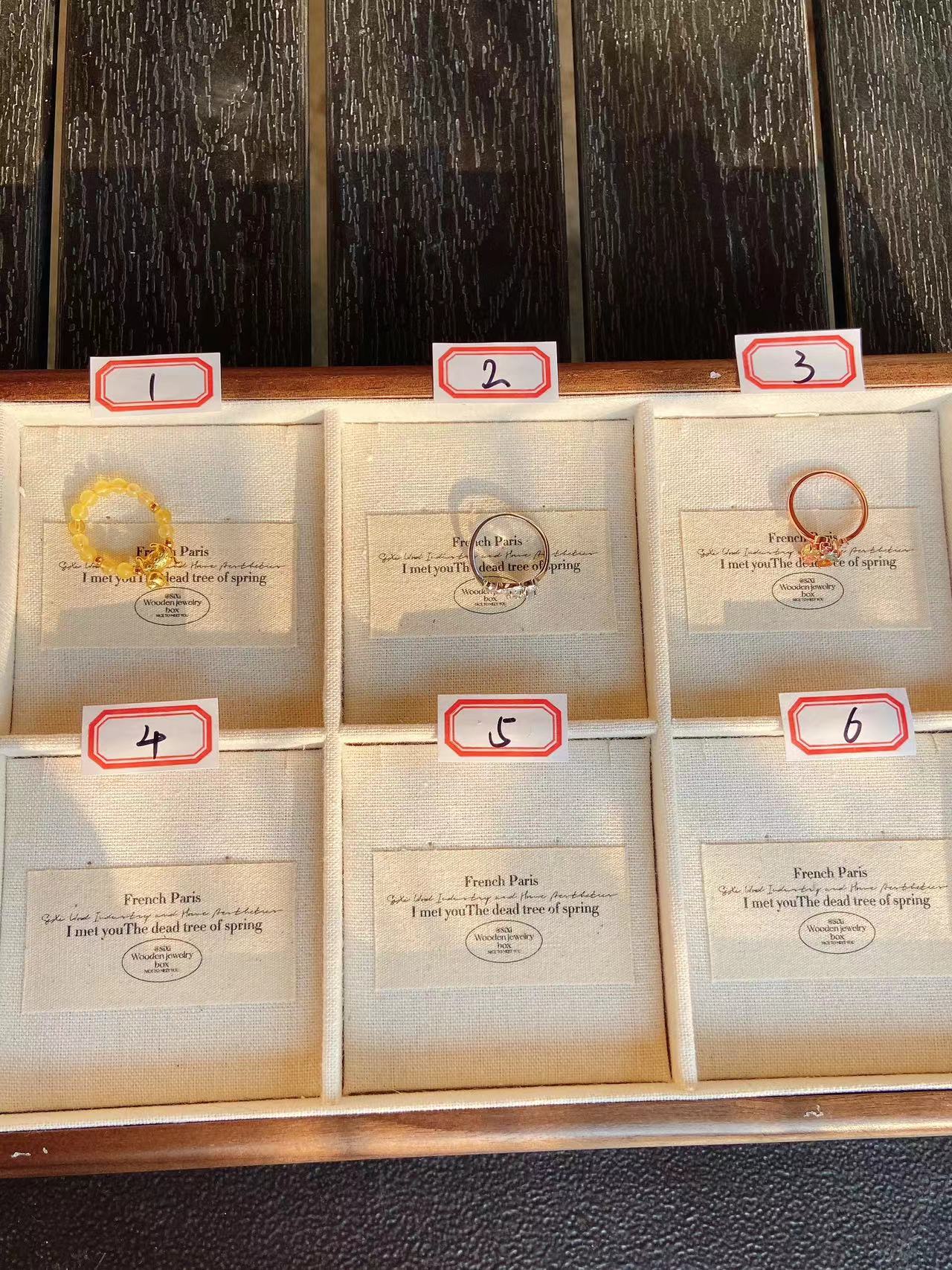 E17海蓝宝碧玺首饰盘按号数拍下发一