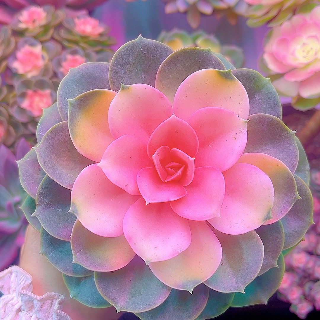 米淇家 漂亮彩虹珍珠 2棵 脱土