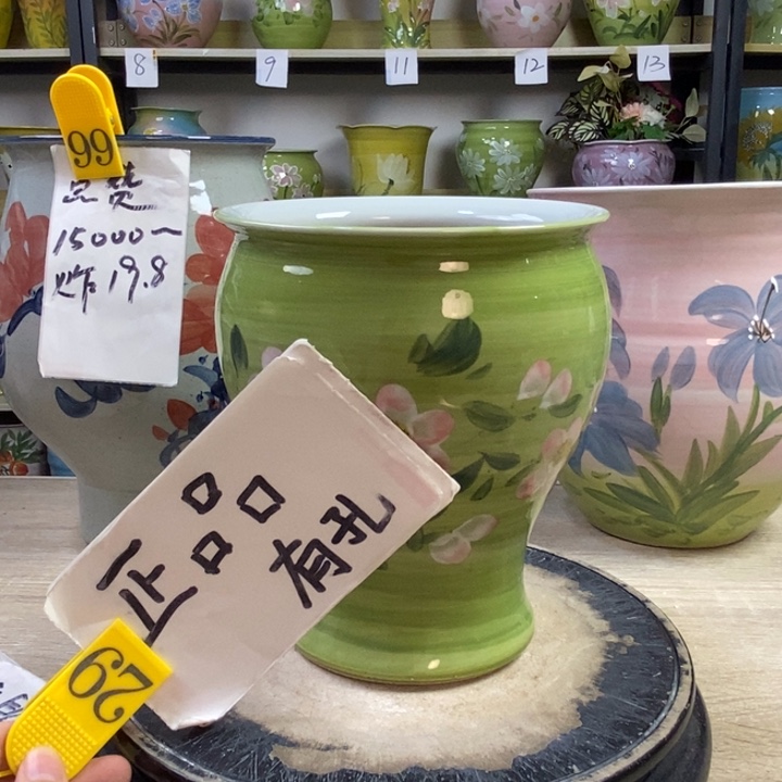 景德镇高温陶瓷花盆