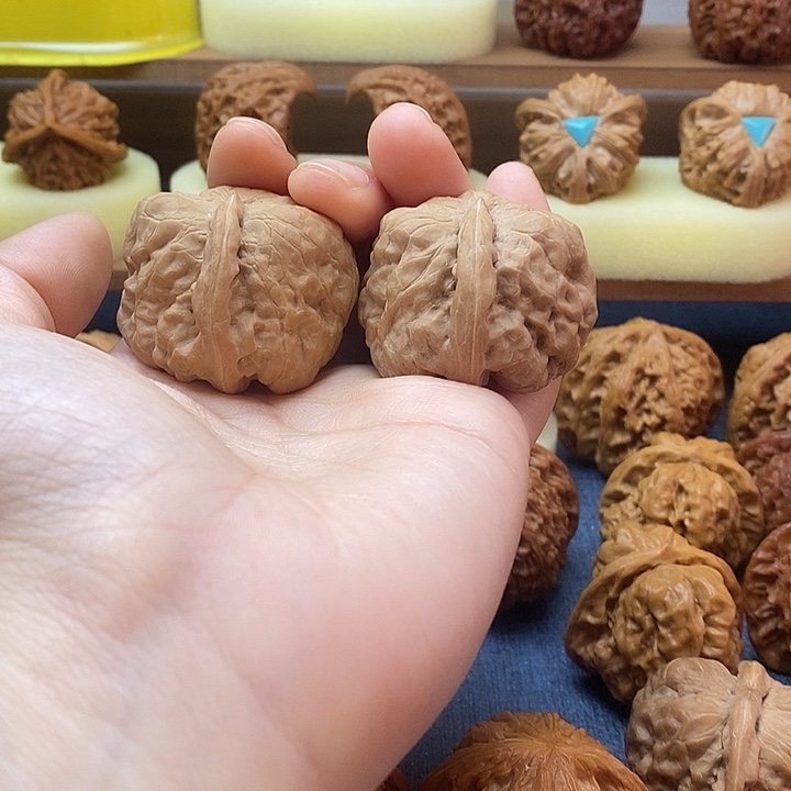 文玩核桃把件41一帆风顺蛤蟆头