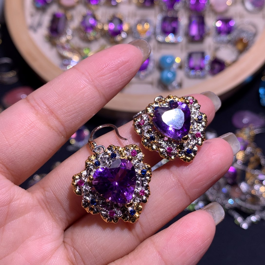 【闪购商品】银S925镶嵌戒指黄晶?****戒指