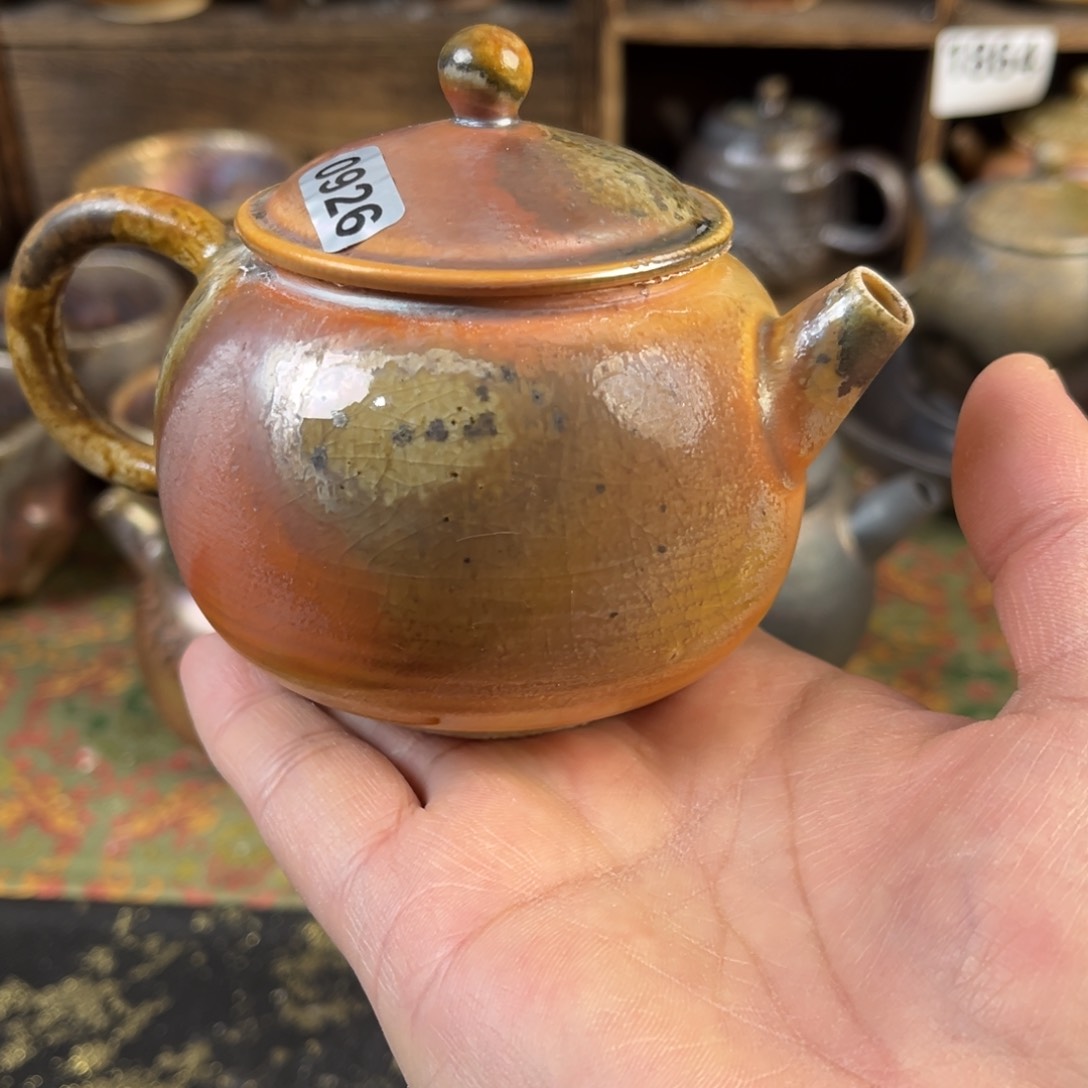 杯柴烧茶器主人壶壶