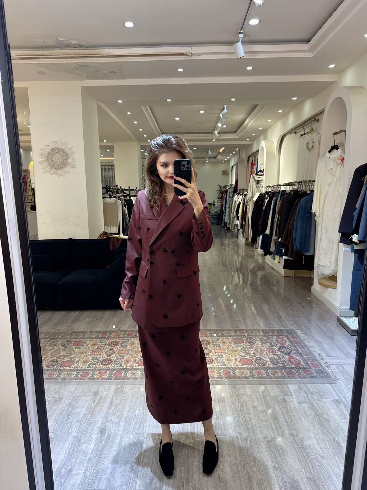 2025年自家原创设计韩版时尚女款高气质女款西装外套 