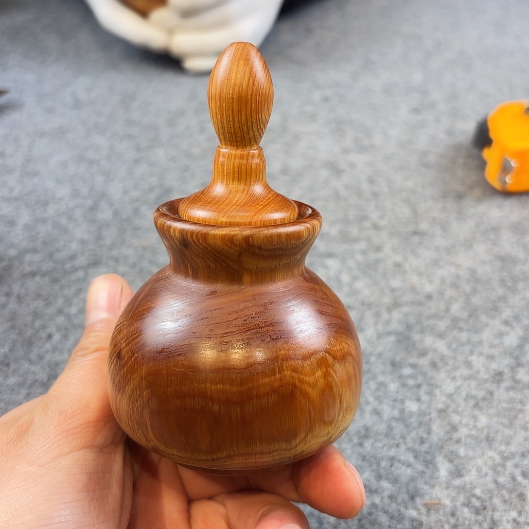 崖柏太行崖柏精品茶叶罐