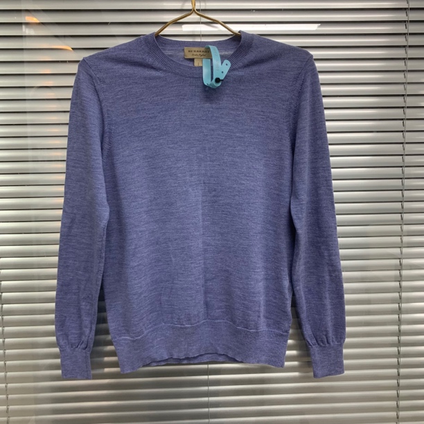 99新 BURBERRY/博柏利 圆领羊毛针织衫/S码/A05620