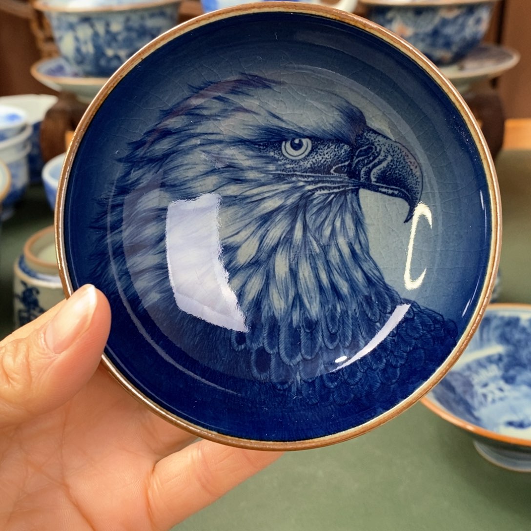 杯景德镇陶瓷手工手绘