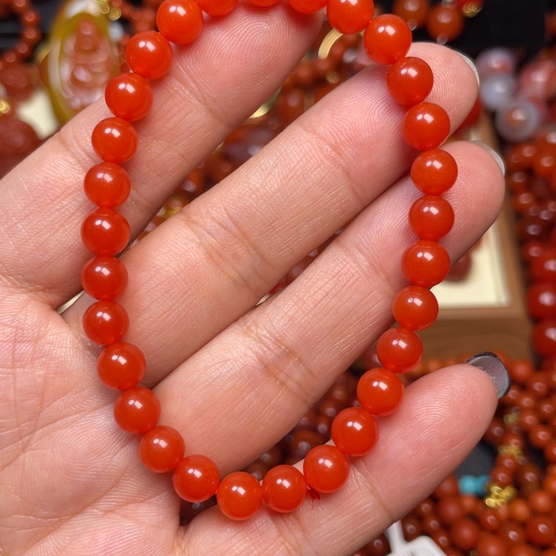 玛瑙/玉髓手链未镶嵌