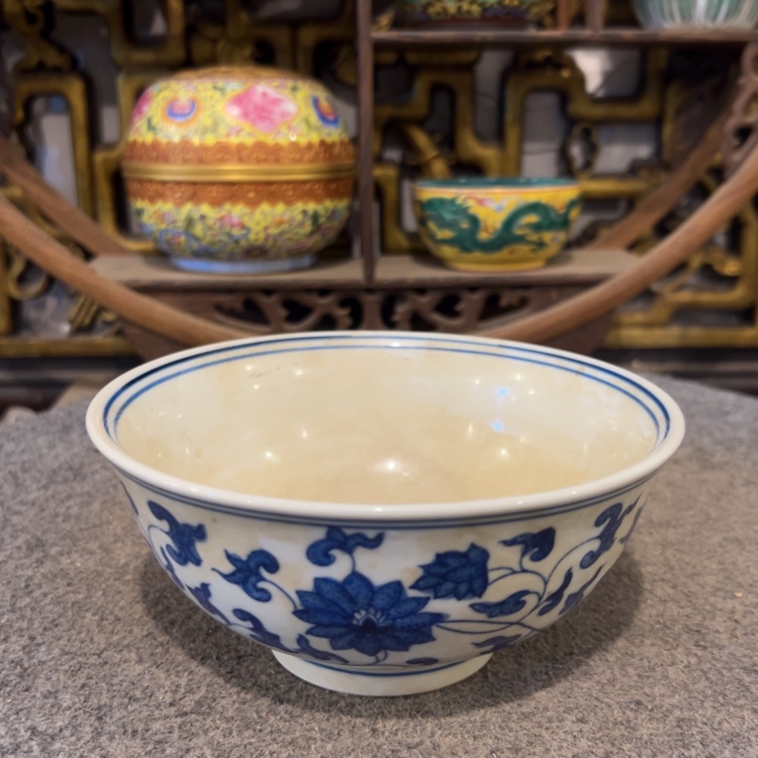 碟蓝*精品瓷器收藏老货