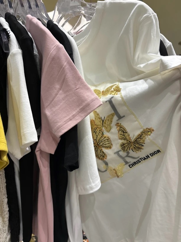 修身型短袖400-499圆领宽松型T恤宽松夏装ins港风海妖风