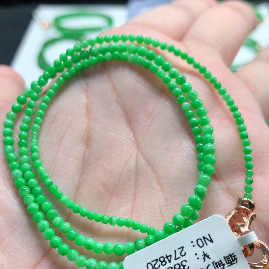 翡翠未镶嵌手链翡翠