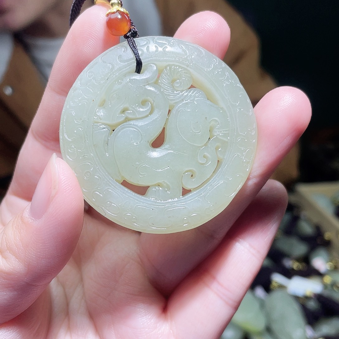 和田玉颈饰未镶嵌多样性发货拍一发一