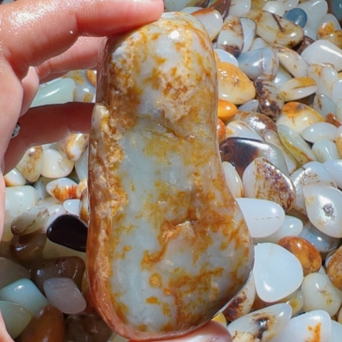 和田玉（糖玉）手链未镶嵌26