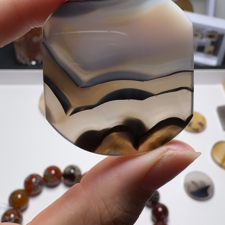 玛瑙/玉髓未镶嵌摆件