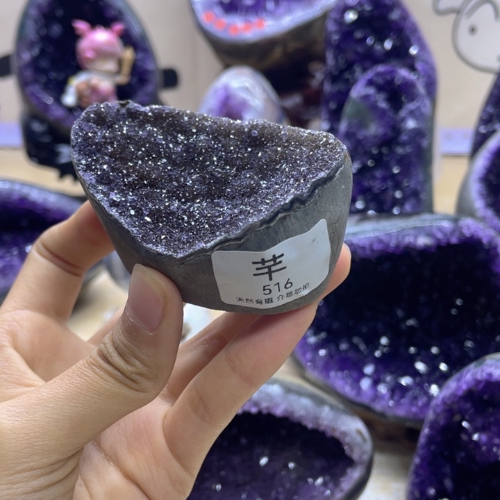 未镶嵌珠宝半成品紫晶