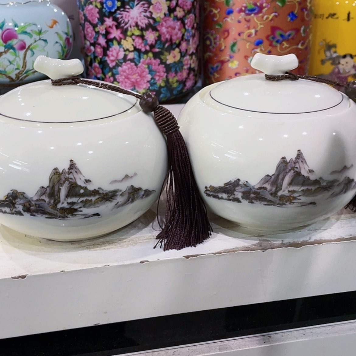 【闪购商品】罐陶瓷茶叶罐密封罐