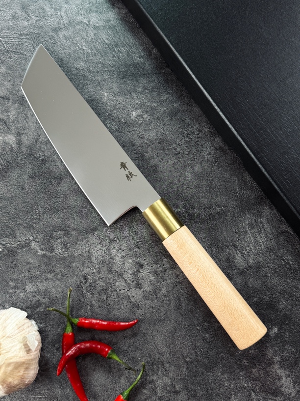 054 日式小菜切家用厨房菜刀家用锋利切肉刀具厨房厨师专用菜刀