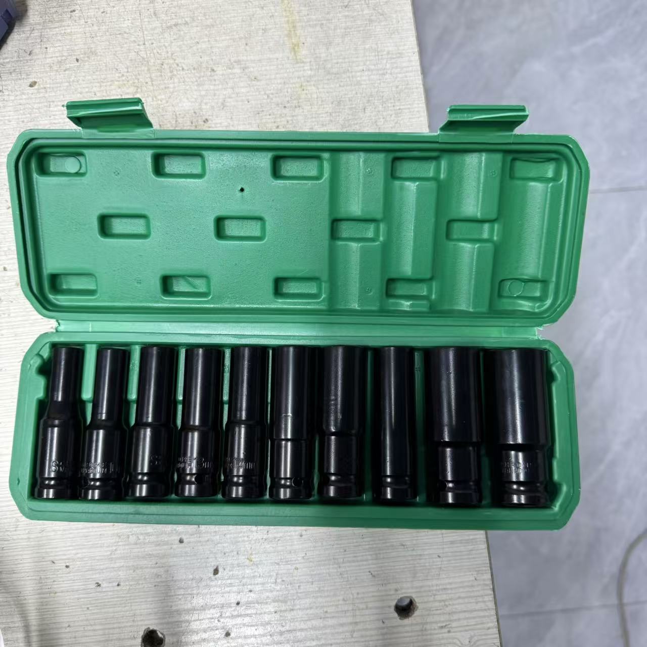 电动扳手加长套筒十件套