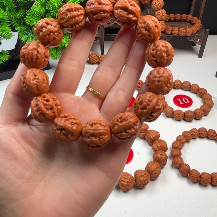 路***鸣文玩核桃手串小核桃6