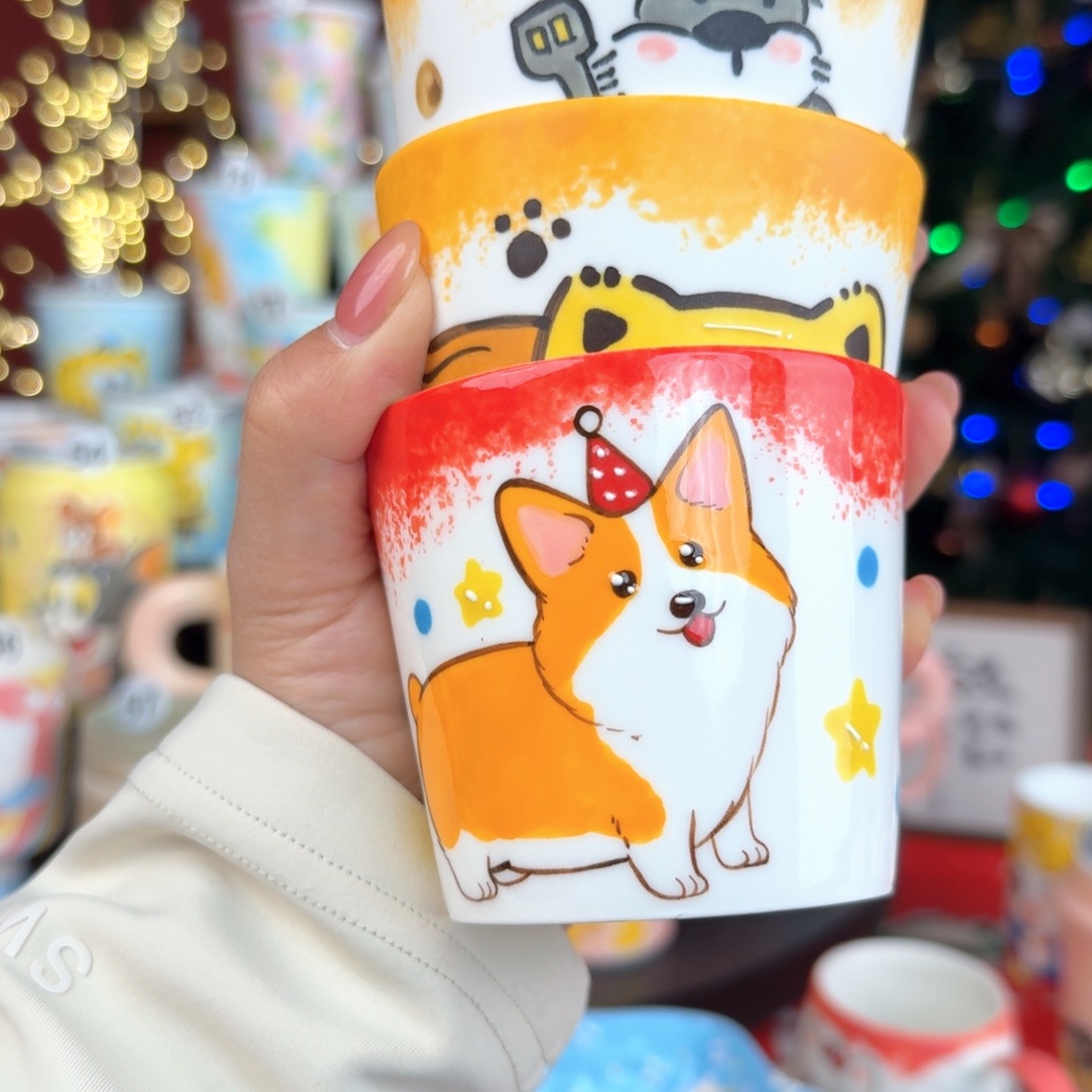 陶景德镇手绘高温釉下彩