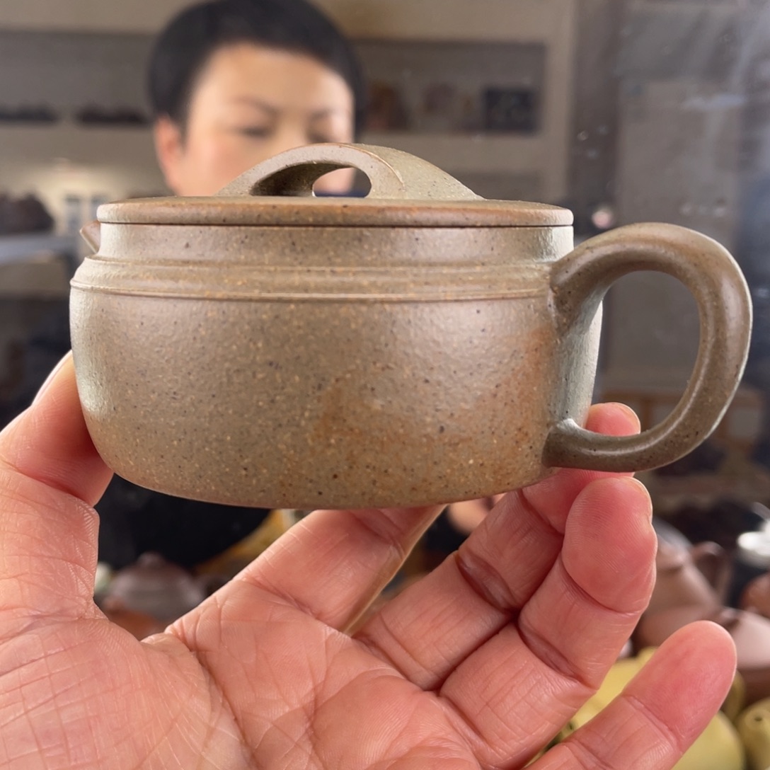 茶壶紫砂陶都路青降坡汉瓦120cc