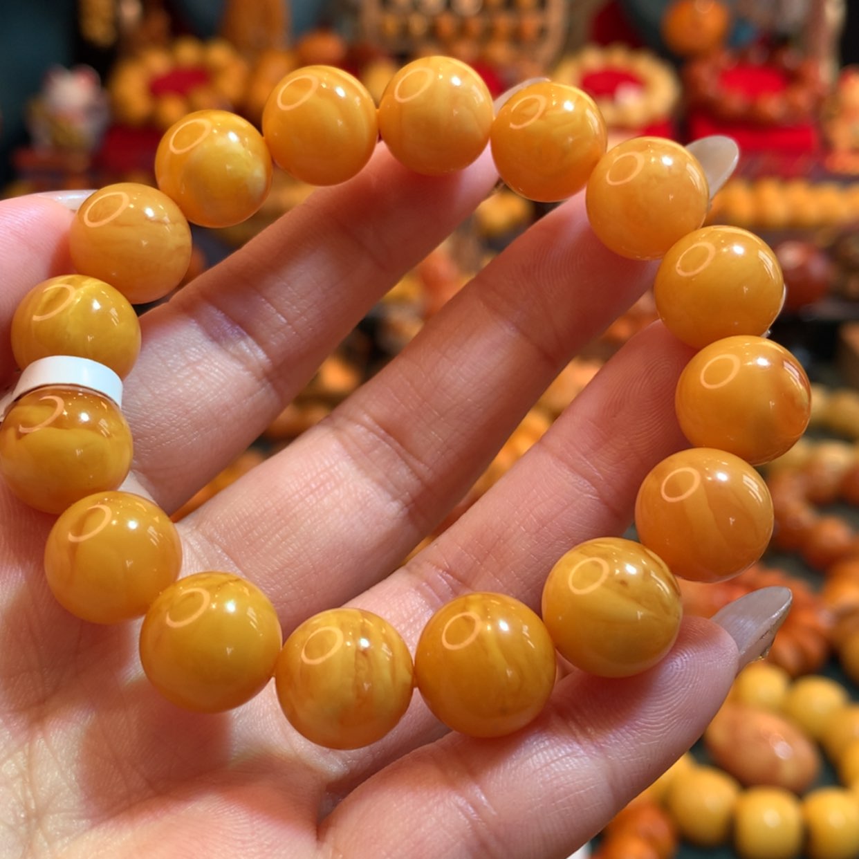 【闪购商品】蜜蜡手串未镶嵌蜜蜡手串