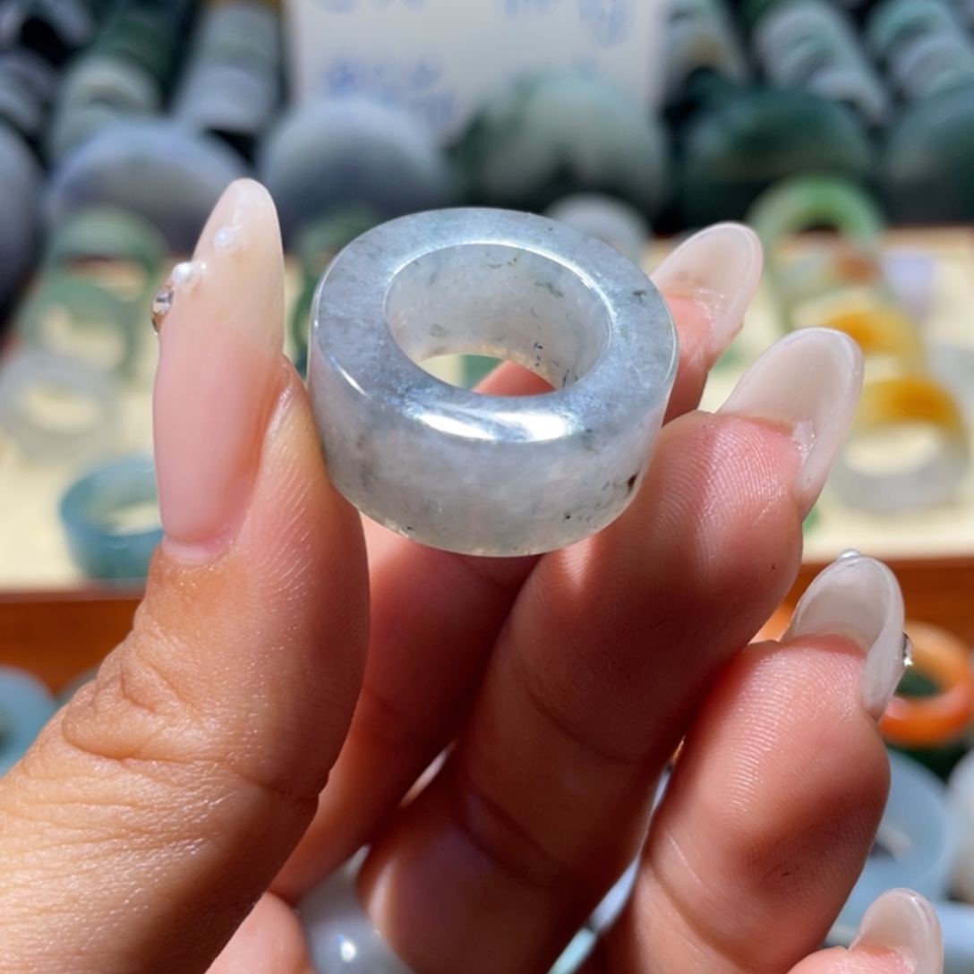 定制翡翠未镶嵌天然翡翠5-13圈