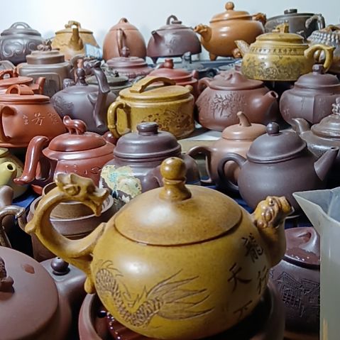 茶壶段泥宜兴原矿柴烧手工260cc紫砂壶