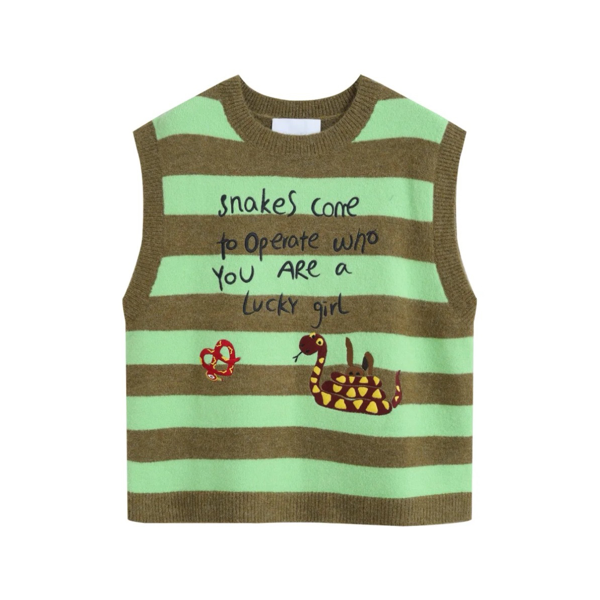 【南油小豆子精选】秋季春秋圆领搭衬衫的马甲常规款马夹秋冬女