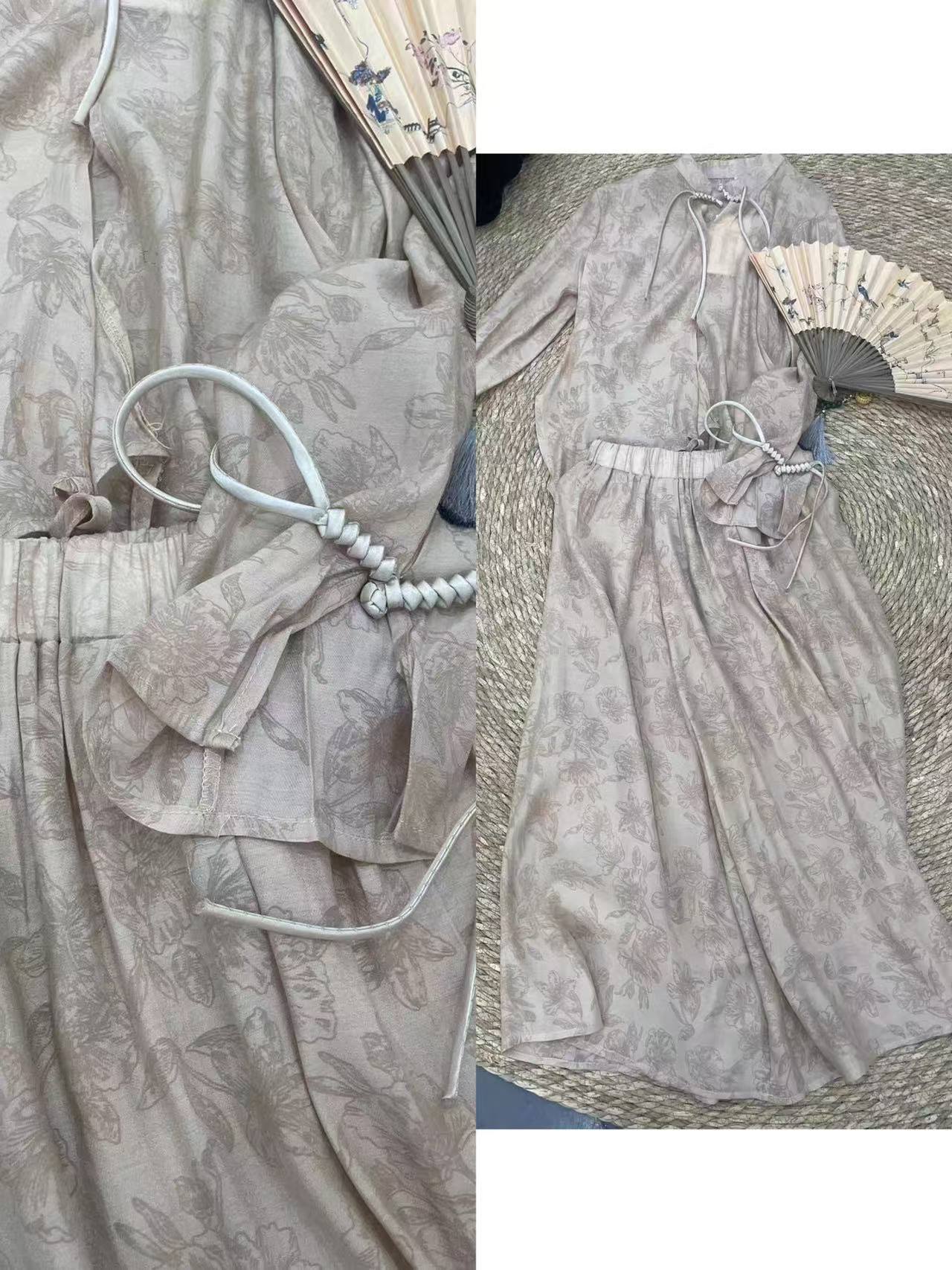 14 夏日绝美小裙子冷淡系穿搭独特漂亮连衣裙套装