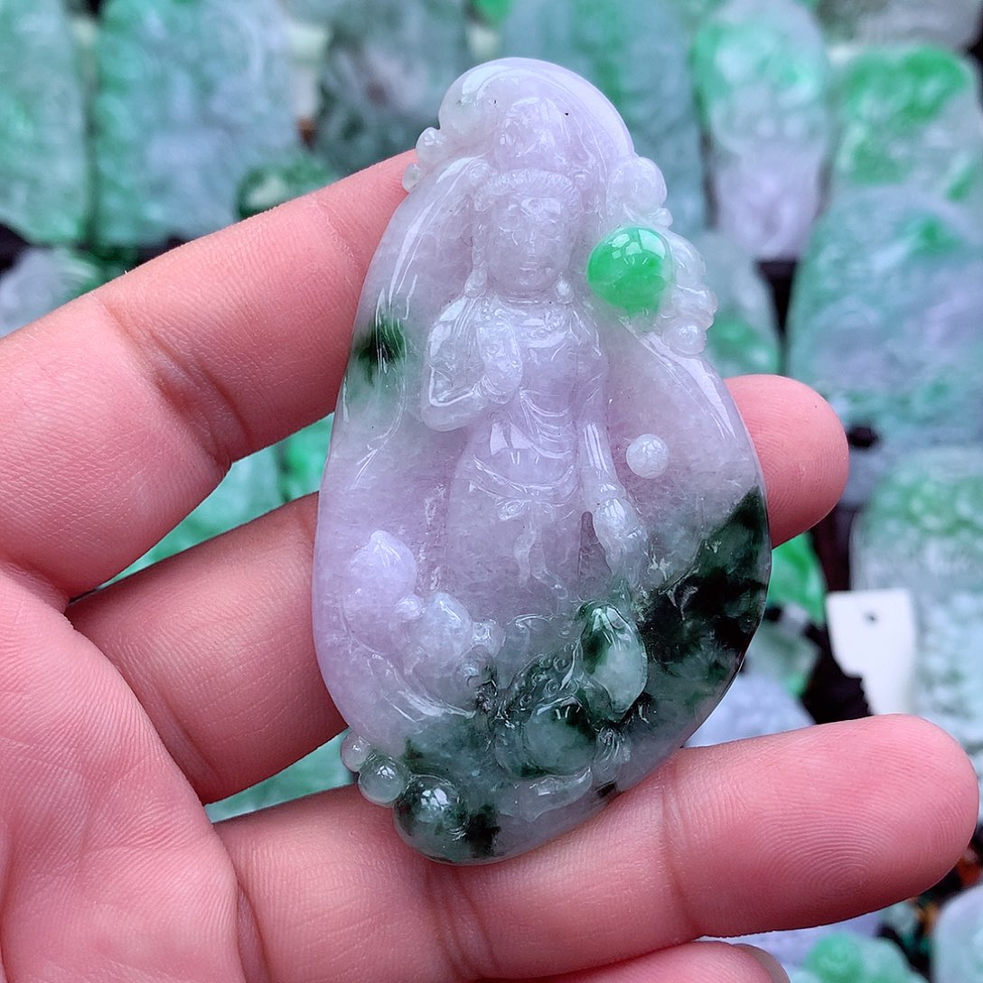 翡翠吊坠(不含链)未镶嵌