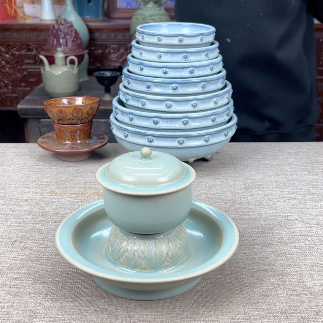 瓷片陶瓷艺术瓷器摆件