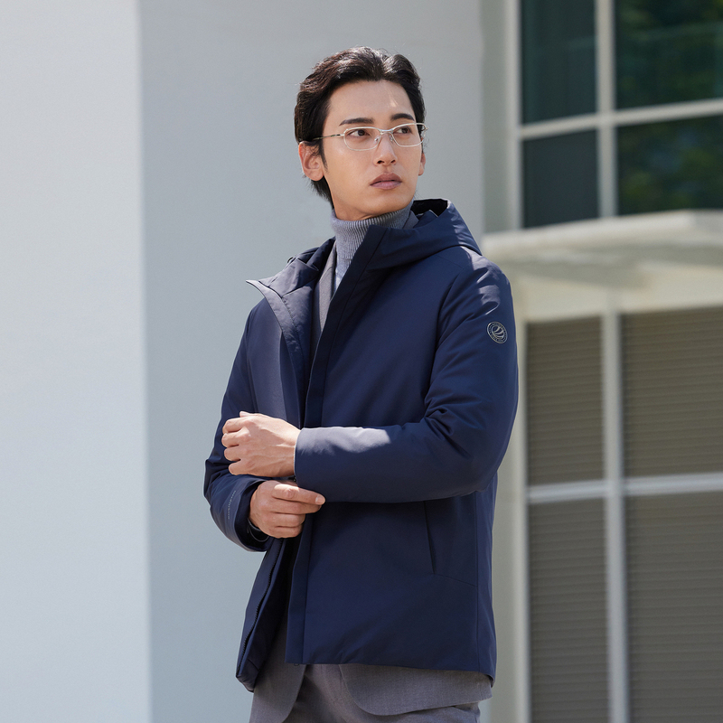 波司登鹅绒2024秋季新款男一手长经典商务B4013415【T】